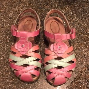 Toddler girl size 9.5 Stride Rite sandals